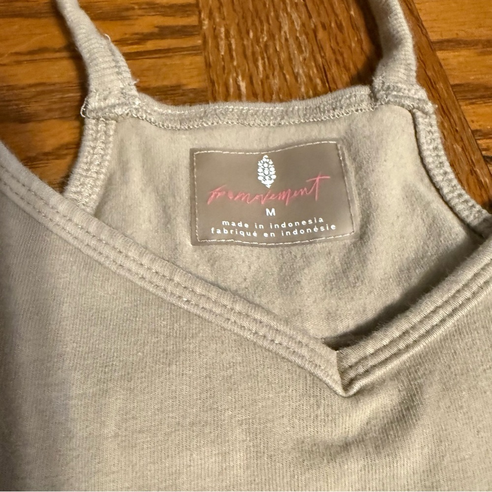 FP Movement Hot Shot Jumpsuit in Mocha Latte sz M Relaxed Fit Slouchy - Picture 7 of 16